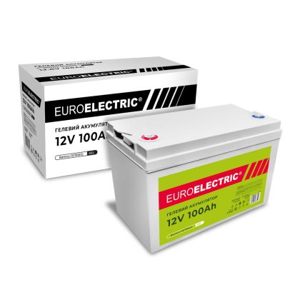 EUROELECTRIC Акумулятор гелевий 12V 100Ah, Euroelectric, Battery-12/100(G)