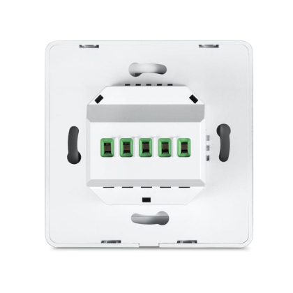 Вимикач світла настінний механічний без нейтральної лінії ZigBee mechanical switch 1g no neutral, Maxus, Brio-Z-Switch-M1-1P