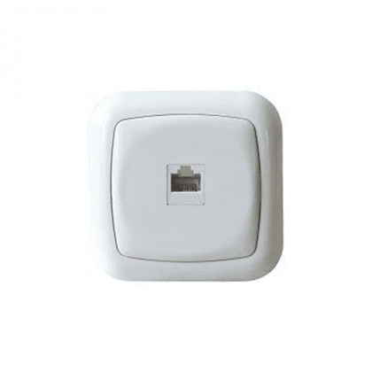 Розетка телефонна Electrum Legend OD-TF/RJ11 (C-OD-1257), Electrum, C-OD-1257