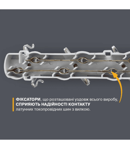 Розетковий блок 2 розетки з заземленням ELECTRUM C-SM-1775, Electrum, C-SM-1775
