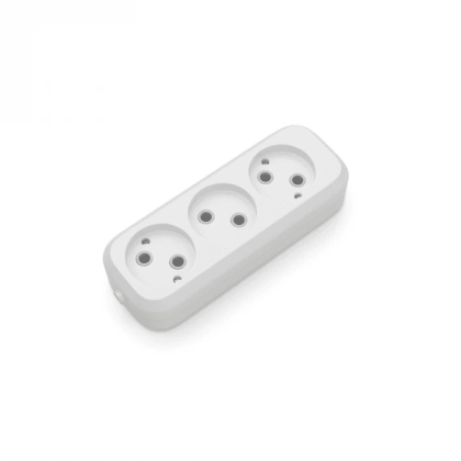 Розетковий блок ELECTRUM 3 розетки C-SM-1776, Electrum, C-SM-1776