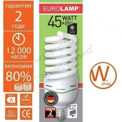 Eurolamp HB-45274 t4 fullspiral 45w 4100k e27