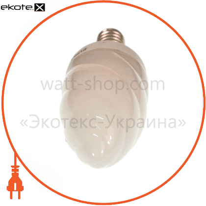 Eurolamp CT-09144 энергосберегающая лампа candle twisted 9w 4100k e14