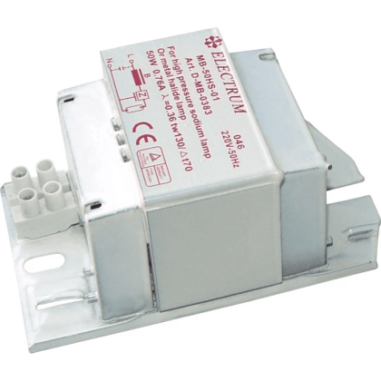 Балласт електромагнітний для натрієвої ЛВД Electrum 250W (D-MB-1018), Electrum, D-MB-1018