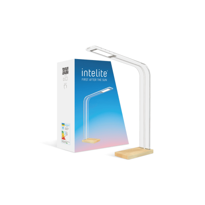 Розумна настільна лампа Intelite DL5 8W (діммінг, ексклюзивний, дизайн) прозора, Intelite, DL5-8W-TRL