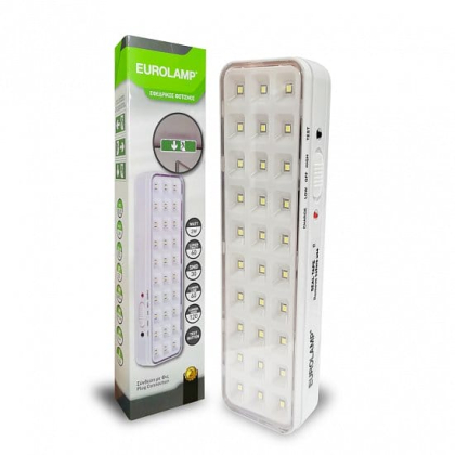 EUROLAMP Світлодіодний світильник з акумулятором 2W, Eurolamp, EM-30SMD/2W