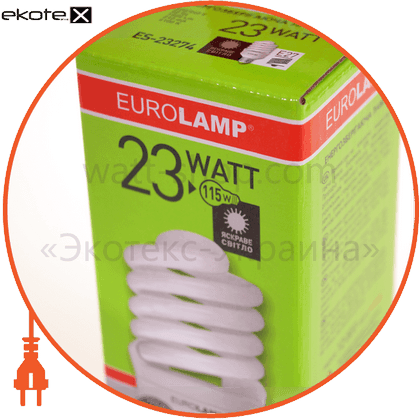 Eurolamp ES-23272 t2 spiral  23w e27 2700k