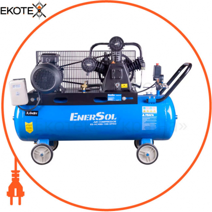 Компреcсор повітряний EnerSol ES-AC480-100-3PRO