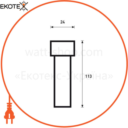 EUROLAMP Светодиодный фонарь ручной 2W battery+USB черный (132)