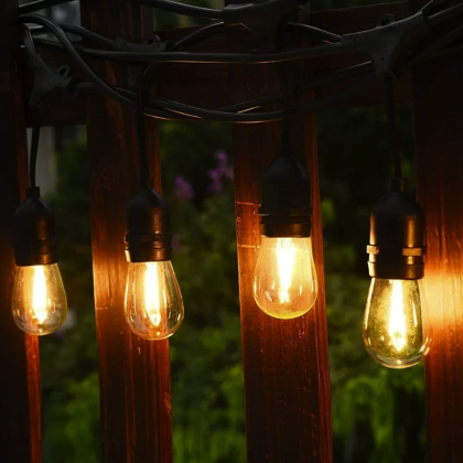 Гірлянда вулична EUROLAMP (5м, IP-44, Е27), Eurolamp, G06