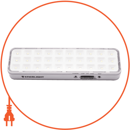 Cвітильник аварійний ENERLIGHT GALAXY 100Лм 6500К Li 3,7В 1,2Агод, Enerlight, GALAXY100SMD12C