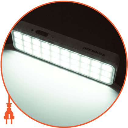 Cвітильник аварійний ENERLIGHT GALAXY 100Лм 6500К Li 3,7В 1,2Агод, Enerlight, GALAXY100SMD12C
