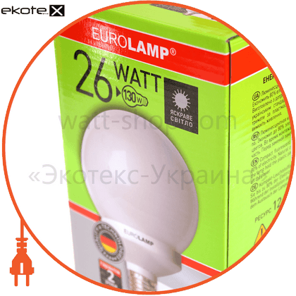 Eurolamp GL-26272 globe 26w 2700k e27