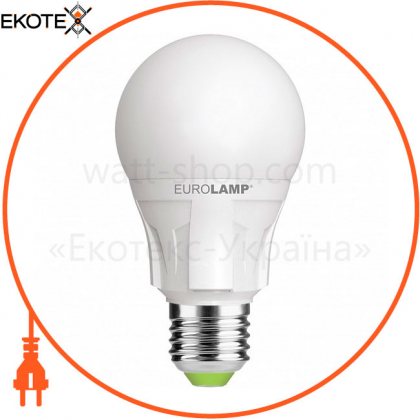 Классическая светодиодная EUROLAMP LED Лампа TURBO А60 7W E27 3000K
