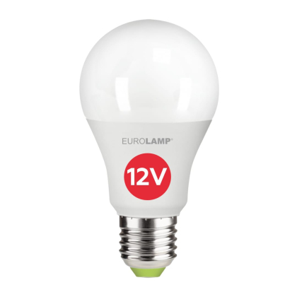 LED Лампа низьковольтна EUROLAMP А60-10W-12V-E27-4000K, Eurolamp, LED-A60-10274(12)