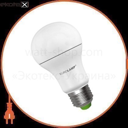 LED Лампа EUROLAMP ЕКО серія "D" А60 15W E27 3000K, Eurolamp, LED-A60-15272(D)