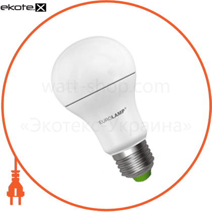 LED Лампа EUROLAMP ЕКО серія "D" А60 15W E27 4000K, Eurolamp, LED-A60-15274(D)