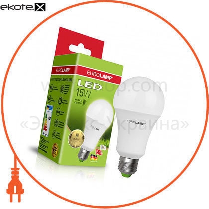 Eurolamp LED-A70-15272(P) eurolamp led лампа еко серія &quot;p&quot; a70 15w e27 3000k