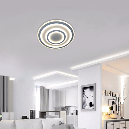 LED Світильник з пультом керування Bright Circle 95W-3000-6500K EUROLAMP, Eurolamp, LED-ALR-95W-T30