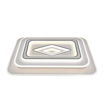 EUROLAMP LED Люстра світлодіодна акрилова квадратна A66 160W 3000-6500K, Eurolamp, LED-ALS-160-A66