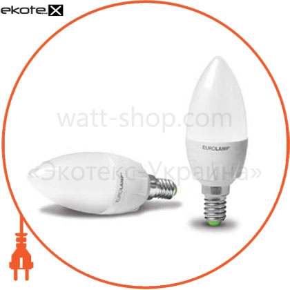 Eurolamp LED-CL-06144(T)new led лампа candle 6w e14 4000k eurolamp