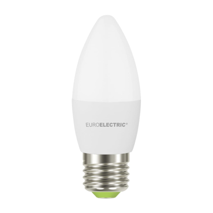 LED Лампа EUROELECTRIC CL-6W-E27-4000K, Euroelectric, LED-CL-06274(EE)