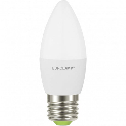LED Лампа EUROLAMP ЕURO CL-6W-E27-4000K, Eurolamp, LED-CL-06274(EURO)