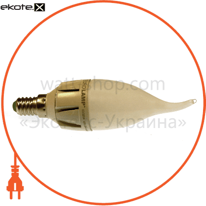 Eurolamp LED-CW-06143(T) led turbo candle tailed 6w e14 3000k