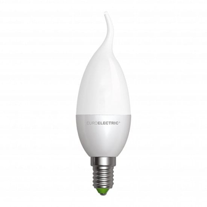 LED Лампа EUROELECTRIC CW-6W-E14-4000K, Euroelectric, LED-CW-06144(EE)