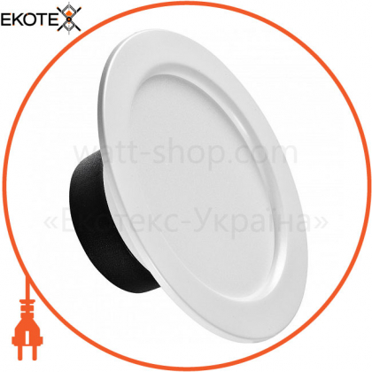 EUROLAMP LED Світильник круглий Downlight Exclusive 5W 3000K (60), Eurolamp, LED-DLR-5/3