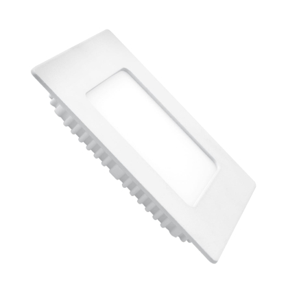 LED Світильник квадратний врізний 4W-4000K EUROLAMP, Eurolamp, LED-DLS-4/4