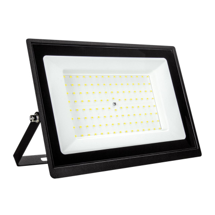 Світлодіодний EUROLAMP LED SMD Прожектор чорний з радіатором 100W 6500K, Eurolamp, LED-FL-100(B)