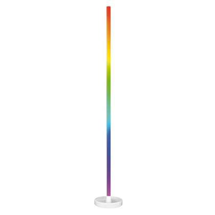 LED Торшер підлоговий 15W RGB  DC12V білий EUROLAMP, Eurolamp, LED-FLD-15W(RGB)W