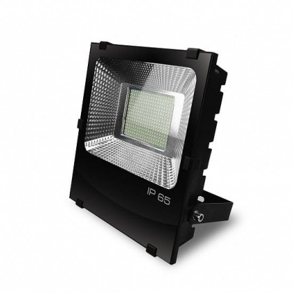 Світлодіодний EUROLAMP LED SMD Прожектор чорний з радіатором 200W 6500K, Eurolamp, LED-FLR-SMD-200