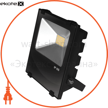 Eurolamp LED-FLR-SMD-30 smd черный с радиатором 30w 6500k