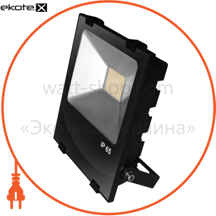 Eurolamp LED-FLR-SMD-50 smd черный с радиатором 50w 6500k