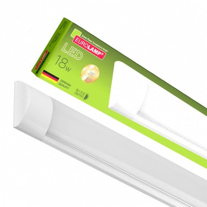 Світлодіодний EUROLAMP LED Світильник лінійний 18W 4000K (0.6m) EMC, Eurolamp, LED-FX(0.6)-18/4(EMC)