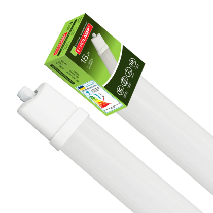EUROLAMP LED Світильник лінійний IP65 18W 5000K (0.6m), Eurolamp, LED-FX(0.6/0.052)-18/50