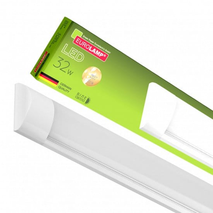 Світлодіодний EUROLAMP LED Світильник лінійний 32W 4000K (1.2m) EMC, Eurolamp, LED-FX(1.2)-32/4(EMC)