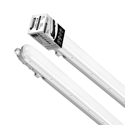 Світлодіодний EUROLAMP LED Світильник лінійний круглий IP65 36W 4000K (1.2m), Eurolamp, LED-FX(1.2)-36/40(new)R