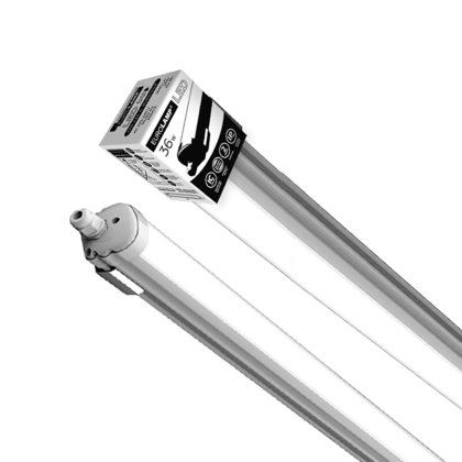Світлодіодний EUROLAMP LED Світильник лінійний квадратний IP65 36W 4000K (1.2m), Eurolamp, LED-FX(1.2)-36/40(new)S