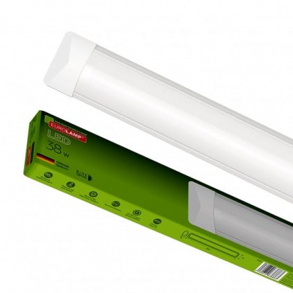 Світлодіодний EUROLAMP LED Світильник лінійний 38W 4000K (1.2m), Eurolamp, LED-FX(1.2)-38/4