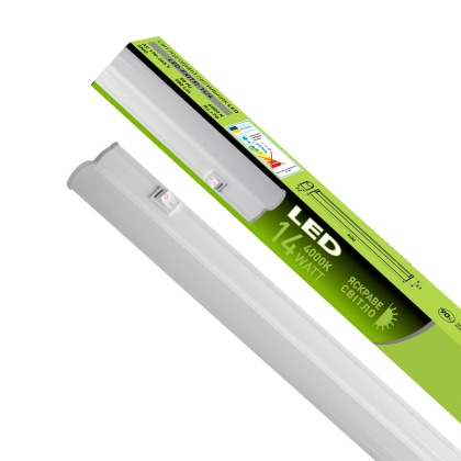 EUROLAMP LED Світильник лінійний T5 14W 4000K, Eurolamp, LED-FX(T5)-14/4