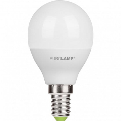 LED Лампа EUROLAMP G45-5W-E14-3000K, Eurolamp, LED-G45-05143(EURO)