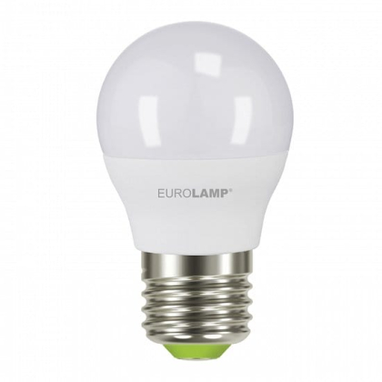 LED Лампа EUROLAMP G45-5W-E27-4000K, Eurolamp, LED-G45-05274(P)