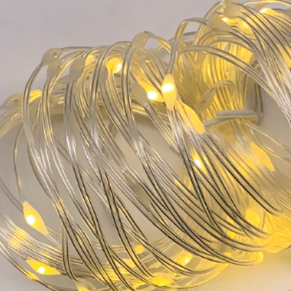 LED Гірлянда лінійна EUROLAMP 10м-2700К (S3), Eurolamp, LED-GL-100/10/27(S3)