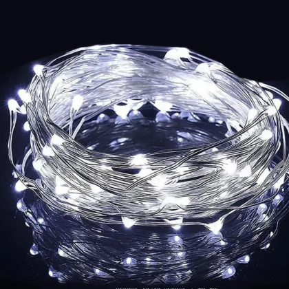 LED Гірлянда лінійна EUROLAMP 10м-6000К (S2), Eurolamp, LED-GL-100/10/60(S2)