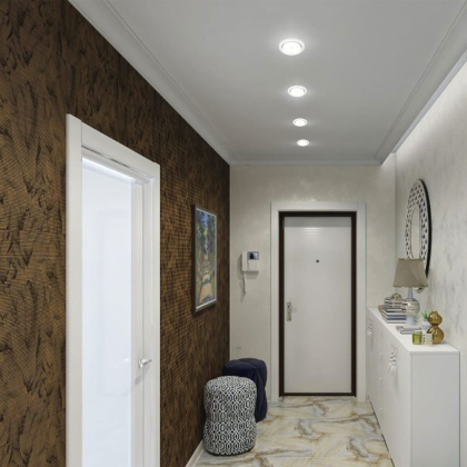 LED Лампа точкова EUROLAMP GX53-12W-4000K, Eurolamp, LED-GX53-1240(N)