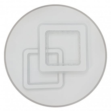 Люстра світлодіодна EUROLAMP LED акрилова кругла T3 75W 3000-6500K біла, Eurolamp, LED-LR-75-T3