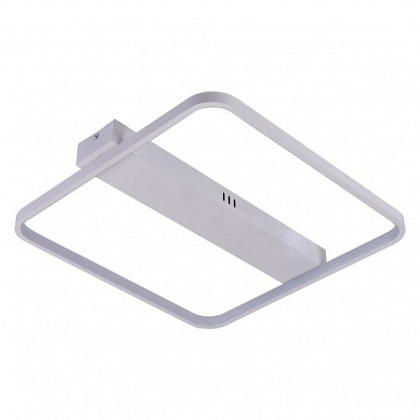 Люстра світлодіодна EUROLAMP LED акрилова квадратна A43 72W 3000-6500K біла, Eurolamp, LED-LS-72-A43(white)